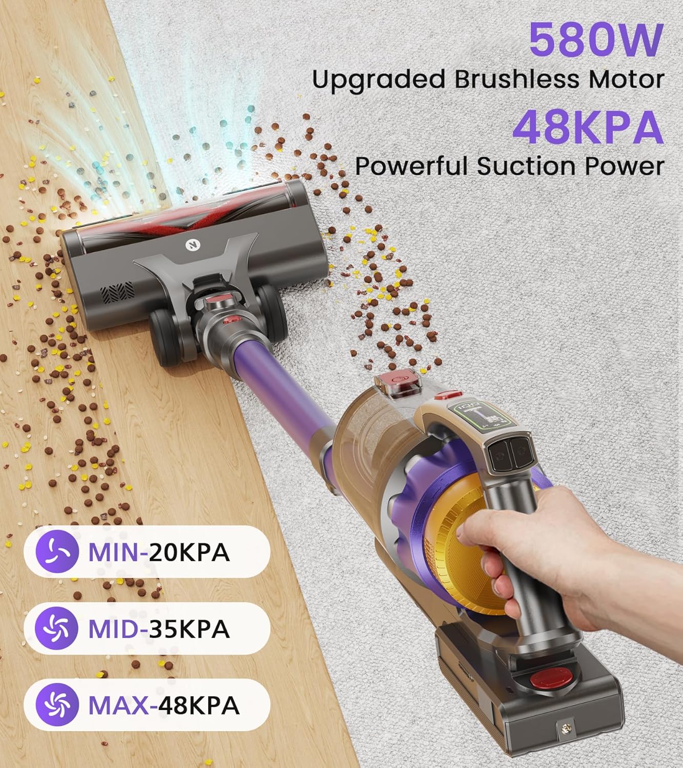 NADALY 2025 New Cordless Vacuum Cleaner