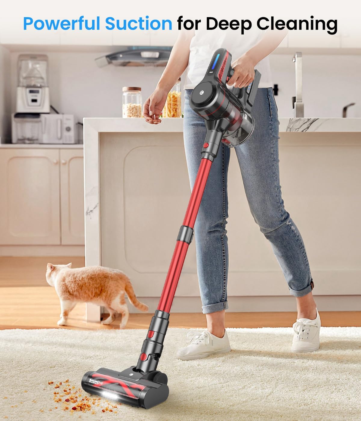 CHEBIO Cordless Vacuum Cleaner