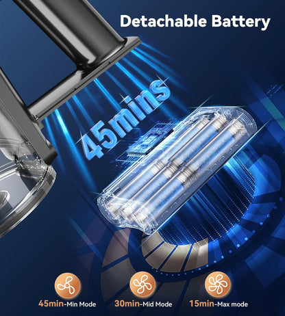 NADALY Cordless Anti-Tangle Vacuum Cleaner