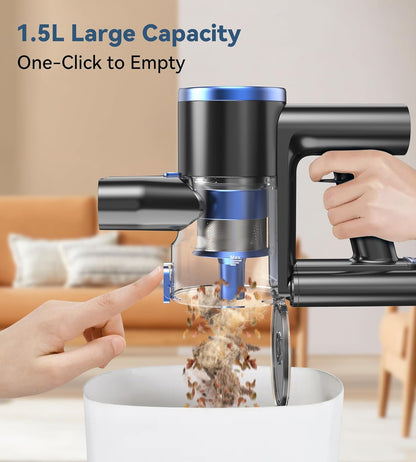 NADALY Cordless Anti-Tangle Vacuum Cleaner