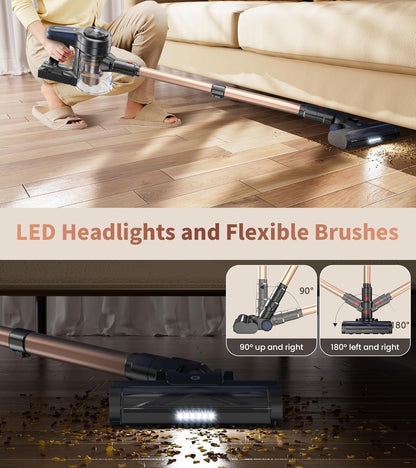 NADALY Rechargeable Wireless Vacuum
