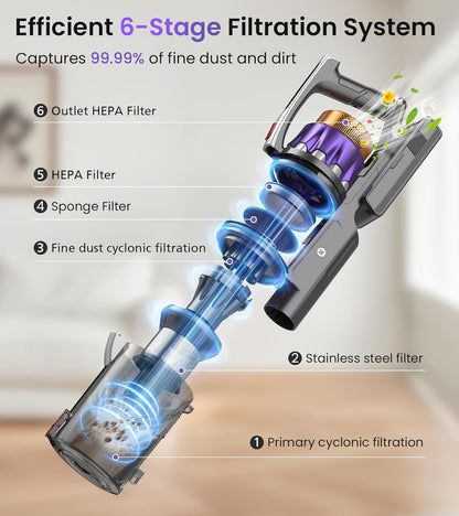 NADALY 2025 New Cordless Vacuum Cleaner